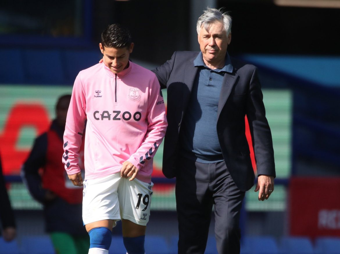 Katia Kouyate could be Carlo Ancelotti’s heir to James Rodriguez at Everton